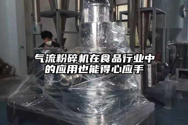 气流粉碎机在食品行业中的应用也能得心应手