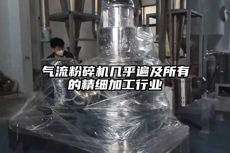 气流粉碎机几乎遍及所有的精细加工行业